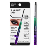 BEPHOLAN Matte Black Eyeliner Waterproof Gel Eyeliner Pencil Waterline Eye Liner 24h Long Lasting
