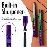 BEPHOLAN Matte Black Eyeliner Waterproof Gel Eyeliner Pencil Waterline Eye Liner 24h Long Lasting