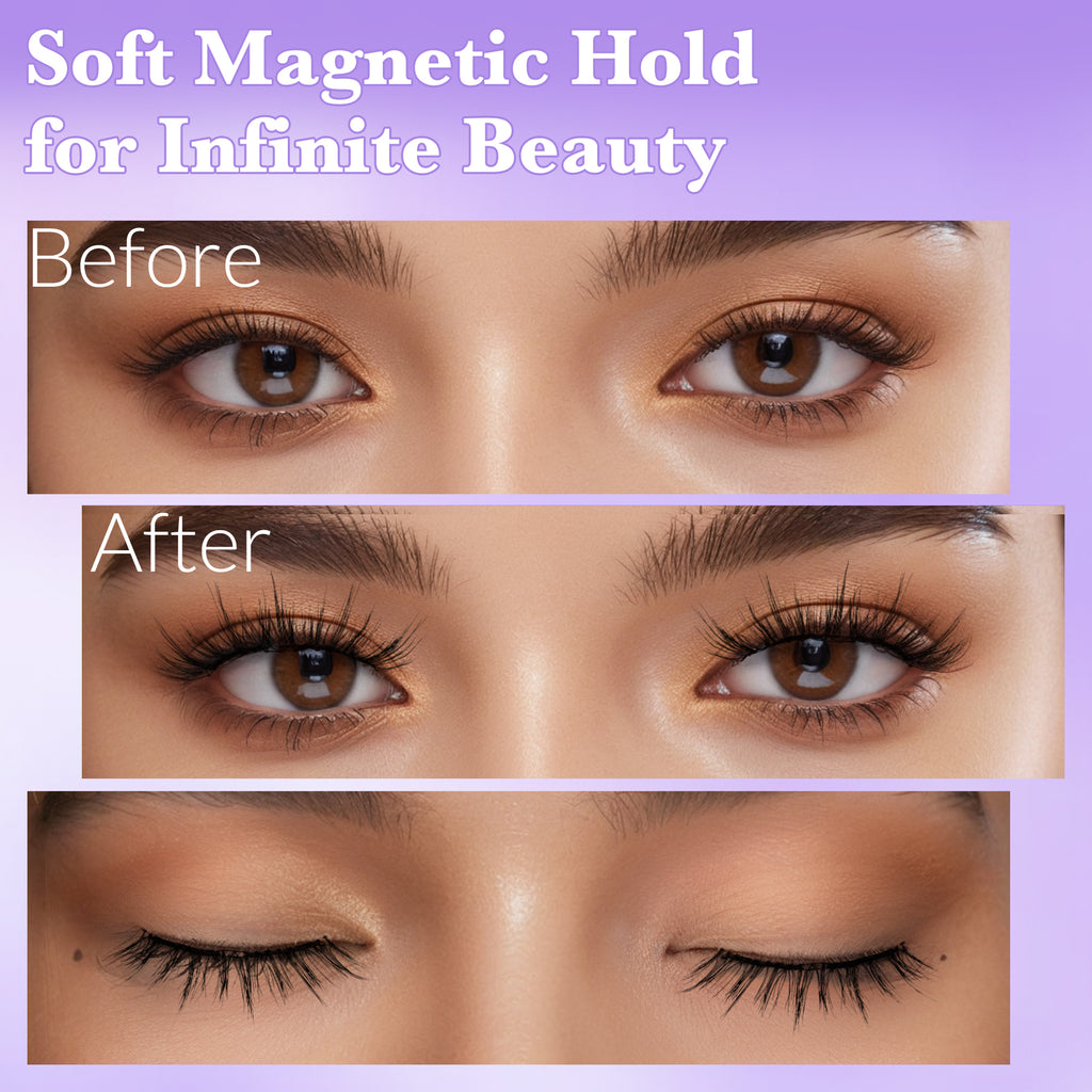 Bepholan All in one Soft Magnetic Lashes No Glue Needed Reusable Magnetic Lashes
