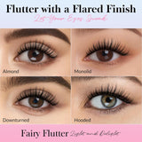 Bepholan 7 Pairs False Eyelashes Natural Look Wispy Strip Cat Eye Lashes Reusable (W08)