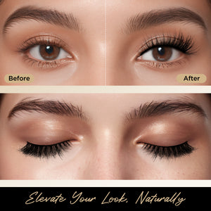 Bepholan Fales Eyelashes Natural Look Mink Fake Eyelashes 3-Pack Soft Band Cat Eye Lashes Manga Eyelashes Fluffy,XMZ208