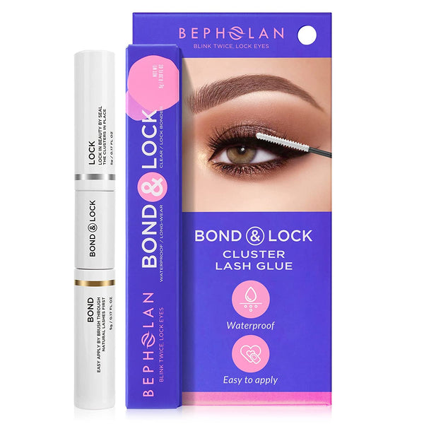 Bond & Lock Lash Glue Last for 7-Days for DIY Cluster Eyelashes ...